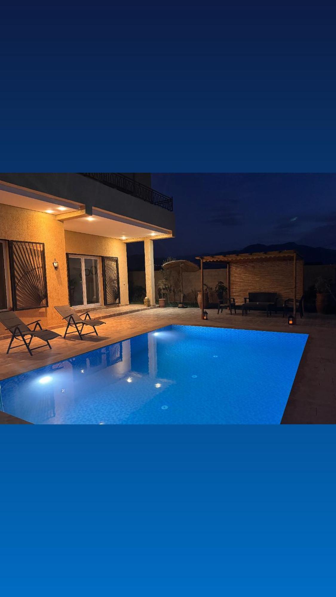 Peaceful Pool Villa Tizfrit Exterior foto